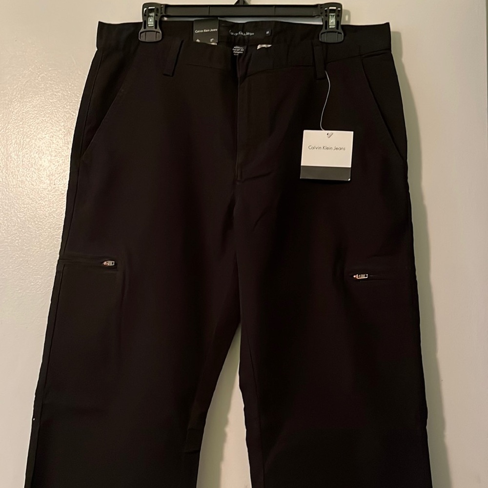 Calvin Klein black velvet Jean brand new
